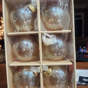 🆕️ Tidings & Joy Cut Glass Ornaments